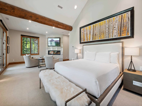 Ski in via Bedstraw and shuttle out Bachelors Gulch Residence